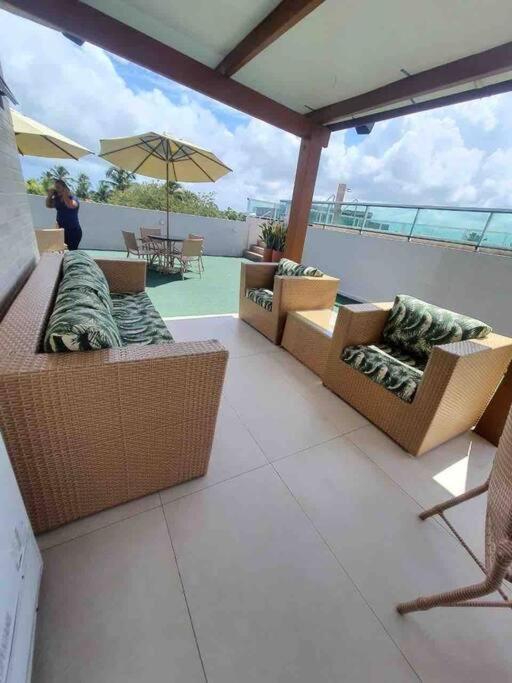 Flat Confortavel E Completo A Poucos Passos Da Praia Em Porto De Galinhas Rua Das Sombrinhas ภายนอก รูปภาพ