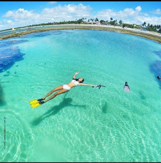 Flat Confortavel E Completo A Poucos Passos Da Praia Em Porto De Galinhas Rua Das Sombrinhas ภายนอก รูปภาพ