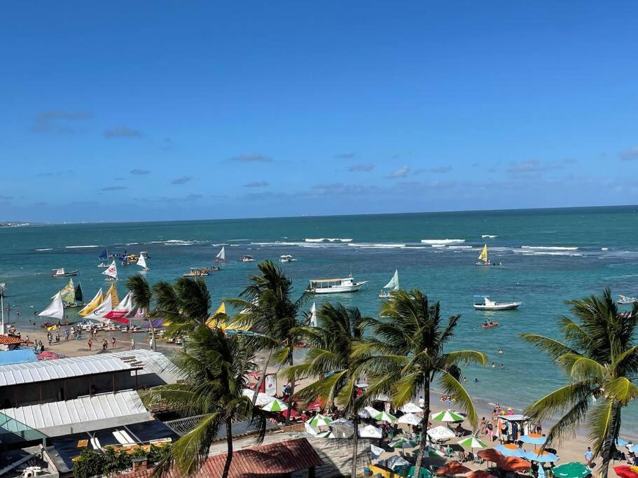 Flat Confortavel E Completo A Poucos Passos Da Praia Em Porto De Galinhas Rua Das Sombrinhas ภายนอก รูปภาพ