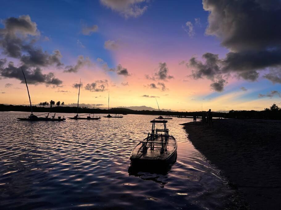 Flat Confortavel E Completo A Poucos Passos Da Praia Em Porto De Galinhas Rua Das Sombrinhas ภายนอก รูปภาพ